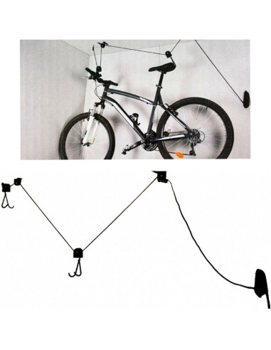 Uchwyt sufitowy rowerowy podnośnik na rower winda dunlop