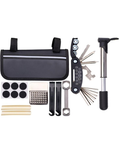 Zestaw narzędzi rowerowych 14 elementów w etui bicycle gear