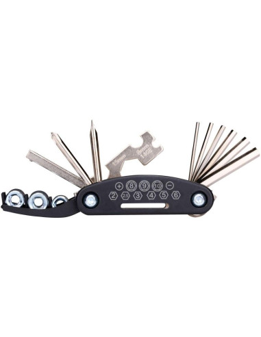 Zestaw narzędzi rowerowych 14 elementów w etui bicycle gear