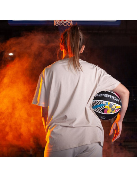 Piłka koszykowa meteor superior abstract