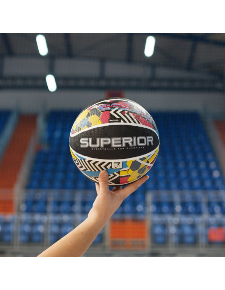 Piłka koszykowa meteor superior abstract