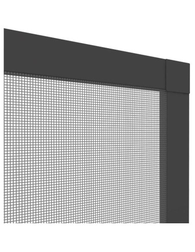 Moskitiera okno alu 80x100cm antracyt