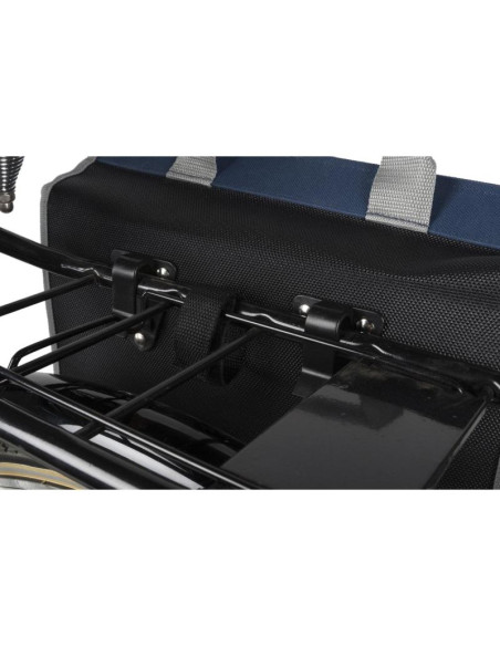 Torba sakwa rowerowa na zakupy tylnia bagażnik 20l dunlop