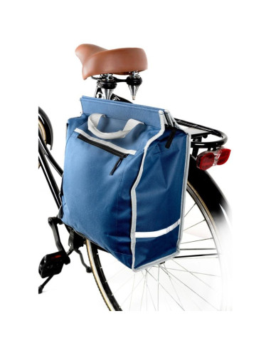 Torba sakwa rowerowa na zakupy tylnia bagażnik 20l dunlop