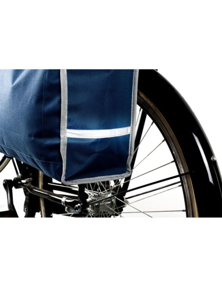 Torba sakwa rowerowa na zakupy tylnia bagażnik 20l dunlop