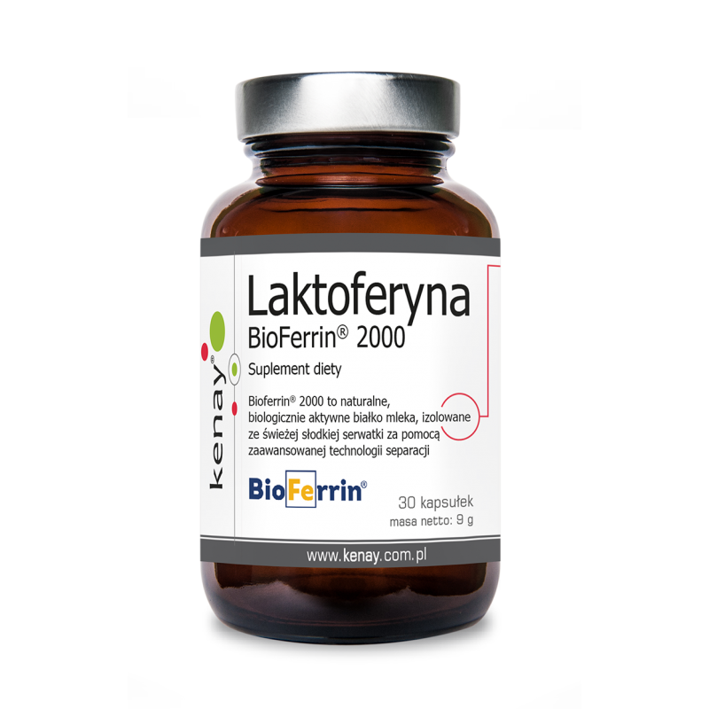 Laktoferyna Bioferrin 2000 (30 kaps.)