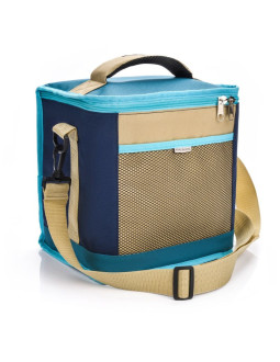 Torba termiczna meteor frigid 12,5 l niebieski/szary