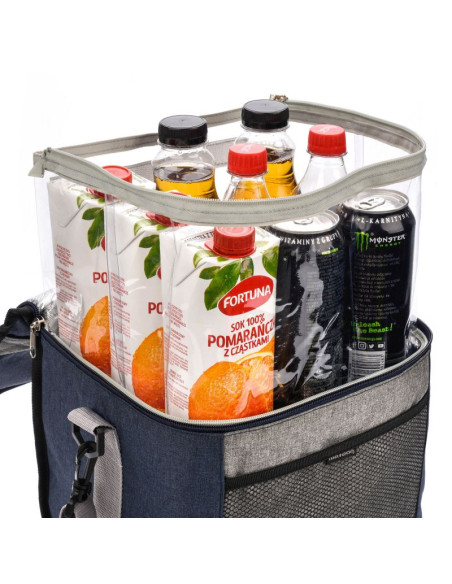 Torba termiczna meteor frigid 12,5 l granatowy/szary