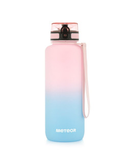 Bidon sportowy meteor 1500 ml różowy/niebieski