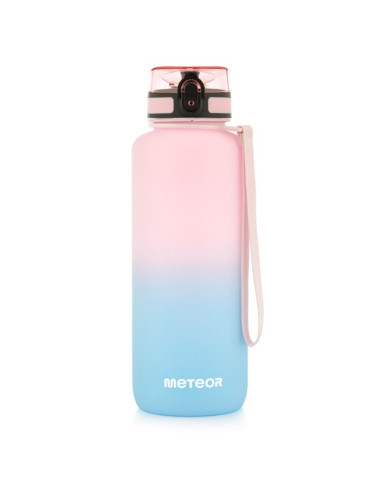 Bidon sportowy meteor 1500 ml różowy/niebieski