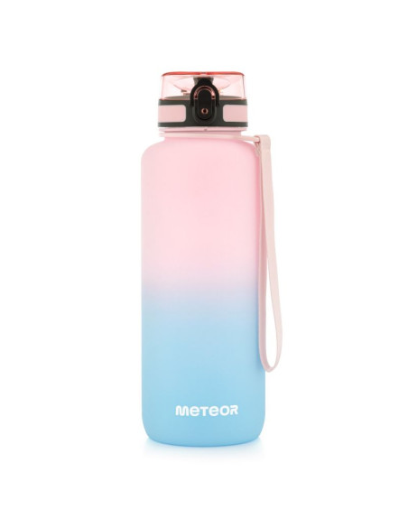 Bidon sportowy meteor 1500 ml różowy/niebieski
