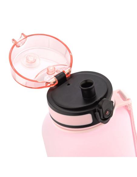 Bidon sportowy meteor 1500 ml różowy/niebieski