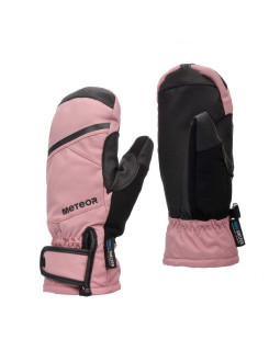 Rękawice zimowe meteor hazy s różowy/czarny