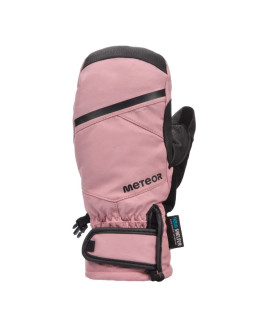 Rękawice zimowe meteor hazy s różowy/czarny 2