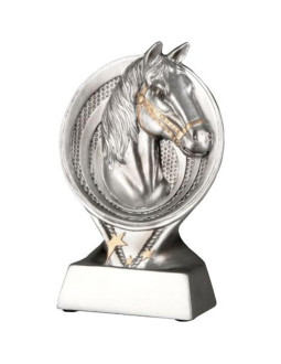 Figurka odlewana  koń - głowa  rs1501 2