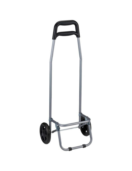 Wózek torba na kółkach na zakupy ze stelażem 25l szary