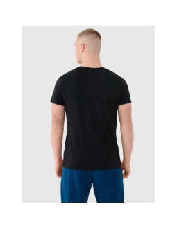 T-shirt męski bawełniany 4f 4fwaw25ttshm3458-020s 2