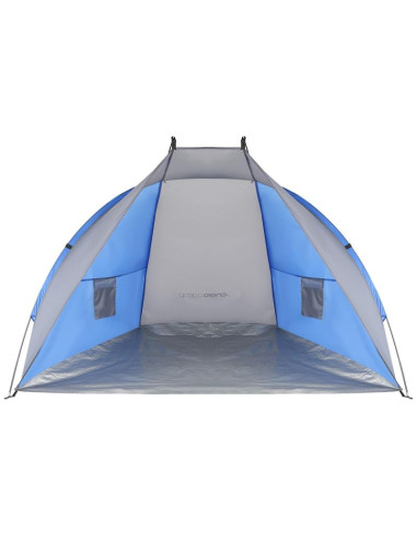 Namiot osłona plażowa sun 200x120x120cm szaro-niebieska enero camp