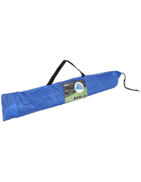 Namiot osłona plażowa sun 200x120x120cm szaro-niebieska enero camp