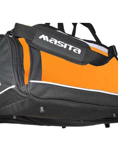 Torba sportowa masita 6015 pomarańczowo- czarna