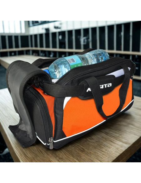 Torba sportowa masita 6015 pomarańczowo- czarna