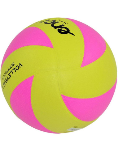Piłka siatkowa enero spin różowa