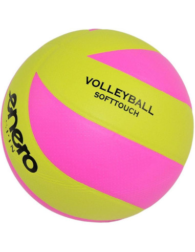 Piłka siatkowa enero spin różowa