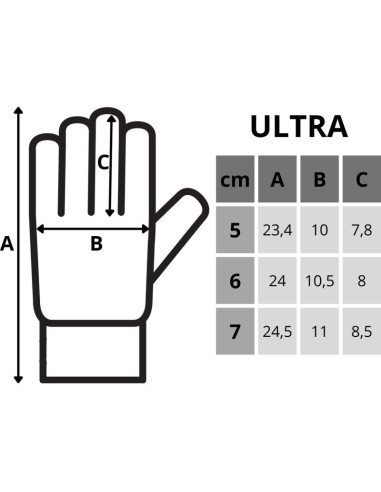 Rękawice bramkarskie enero ultra r.7