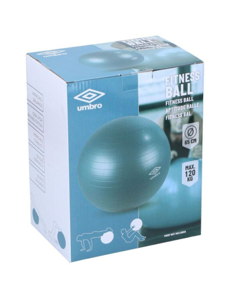 Piłka fitness 65cm umbro niebieska