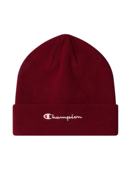 Czapka champion beanie cap bordowa 806064 rs522