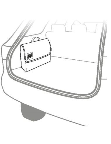 Organizer schowek torba samochodowa 29x15x30cm black + decker