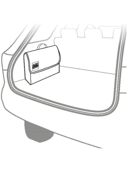 Organizer schowek torba samochodowa 29x15x30cm black + decker