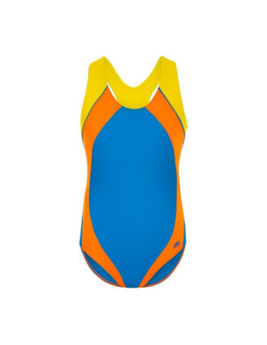 Kostium kąpielowy 010 nieb-pom 122 dziewczęcy