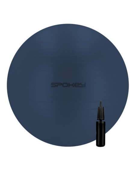 Piłka gimn 75cm blue fitball