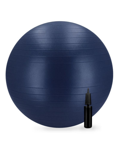 Piłka gimn 75cm blue fitball