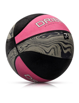 Piłka koszykowa meteor dribble różowy 2