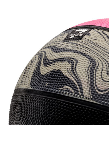 Piłka koszykowa meteor dribble różowy