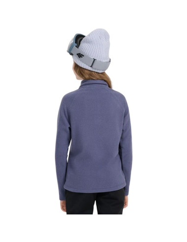 Bluza polarowa dla dziewczynki 4f f060 granat 4fjwaw25uflef060 31s