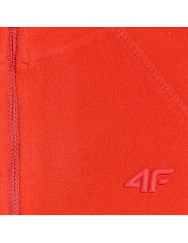 Bluza polarowa dla chłopca 4f m058 czerwona 4fjwaw25uflem058 62s