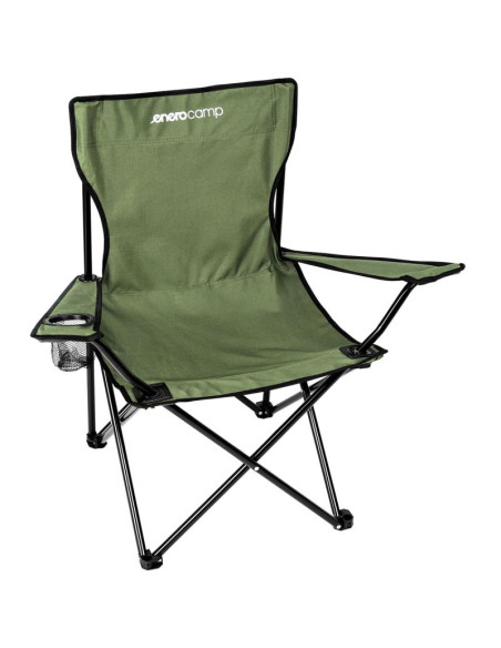 Krzesło turystyczne składane 50x50x80cm zielone