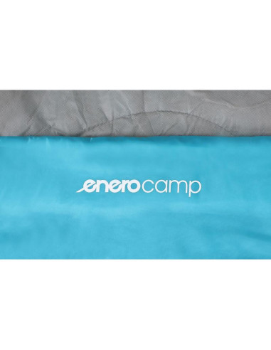 Śpiwór turystyczny traveler 210x80/50cm  błękitno szary enero camp