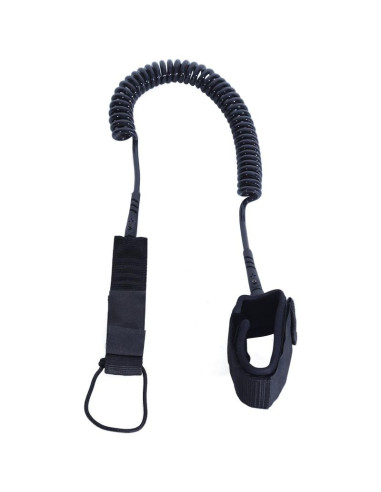 Linka zabezpieczająca enero do deski sup 10 stóp czarna