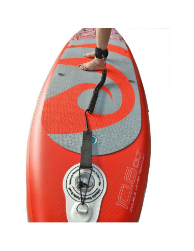 Linka zabezpieczająca enero do deski sup 10 stóp niebieska