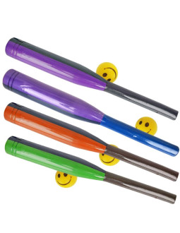 Kij baseball piankowy z piłką 2