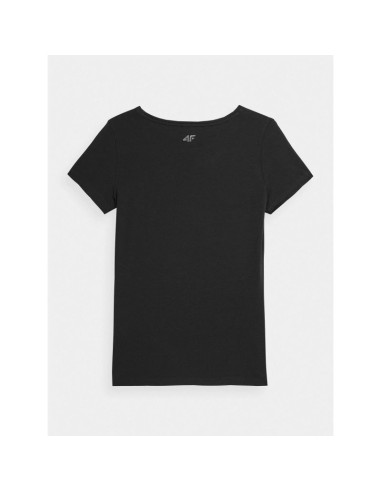 T-shirt regular gładki damski 4f 4fmm00ttshf731-20s