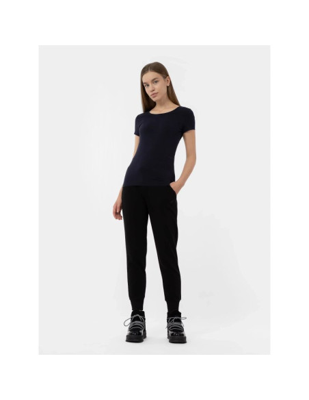 T-shirt regular gładki damski 4f 4fmm00ttshf731-30s