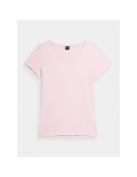 T-shirt regular gładki damski 4f 4fmm00ttshf731-56s