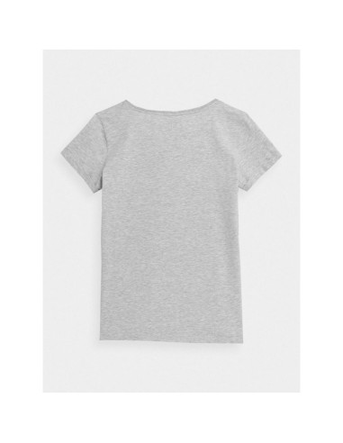 T-shirt regular gładki damski 4f 4fmm00ttshf732-27m