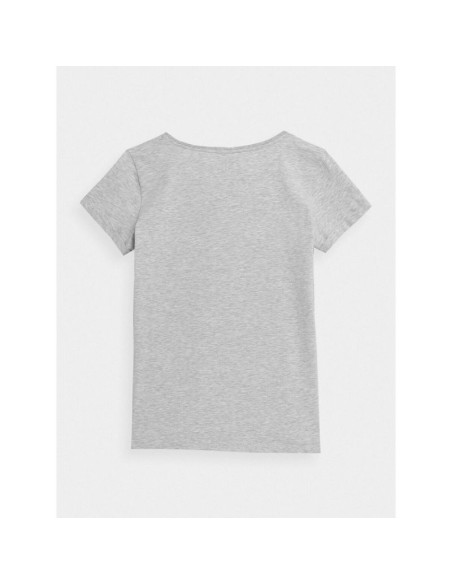 T-shirt regular gładki damski 4f 4fmm00ttshf732-27m