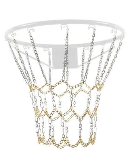 Stalowa siatka łańcuchowa do obręczy kosz 12 uchwytów enero